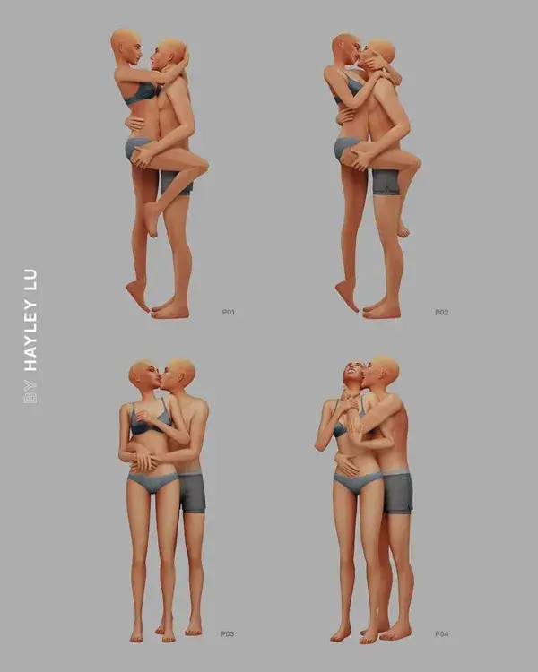 Couple in Photobooth Poses