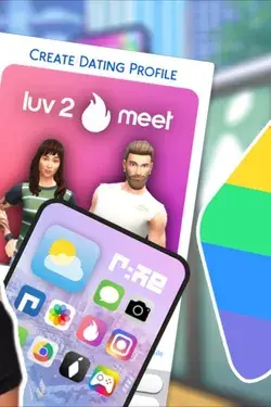 Sims 4 Mod that upgrades the phone & electronics