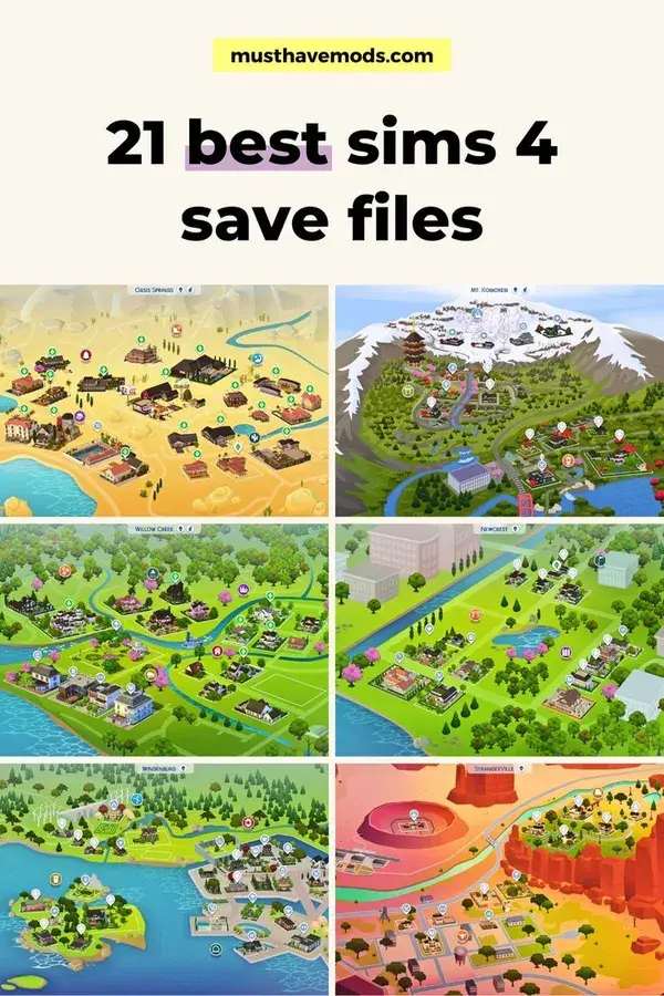 21 Best Sims 4 Save Files to Add Variety to Your Game (sims 4 save file)