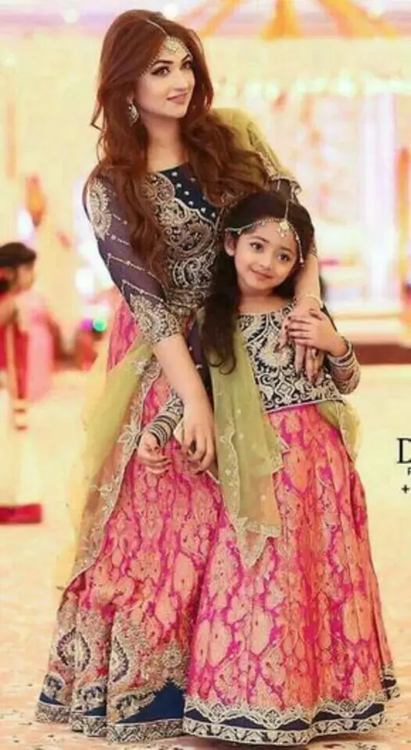 Mom Daughter Matching Dresses  Wedding Dresses | Mother And Daughter Clothes | Mom And Baby Dresses