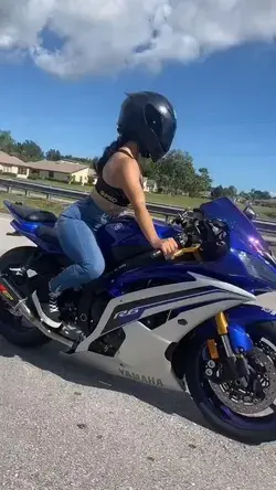 Girls ride a motorcycle | Motorcycle aesthetic