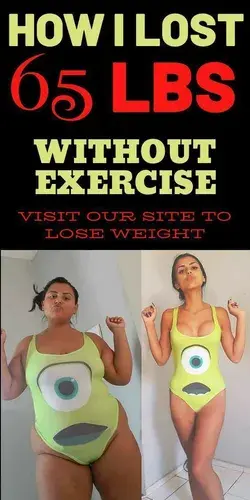 How I Lost 65 Lbs Without Exercise!