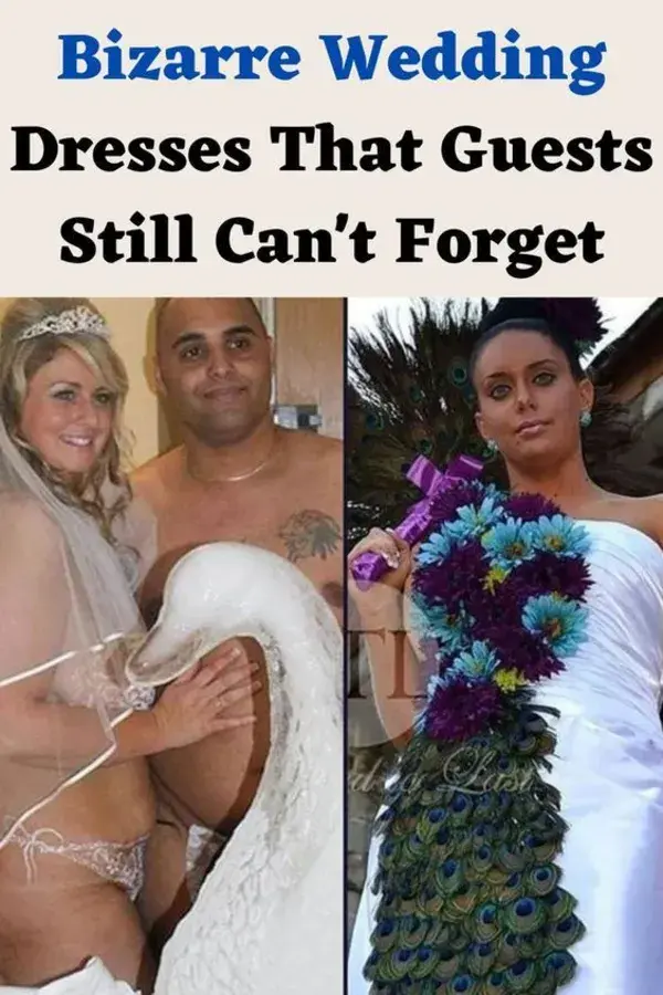 Bizarre Wedding Dresses That Guests Still Can't Forget