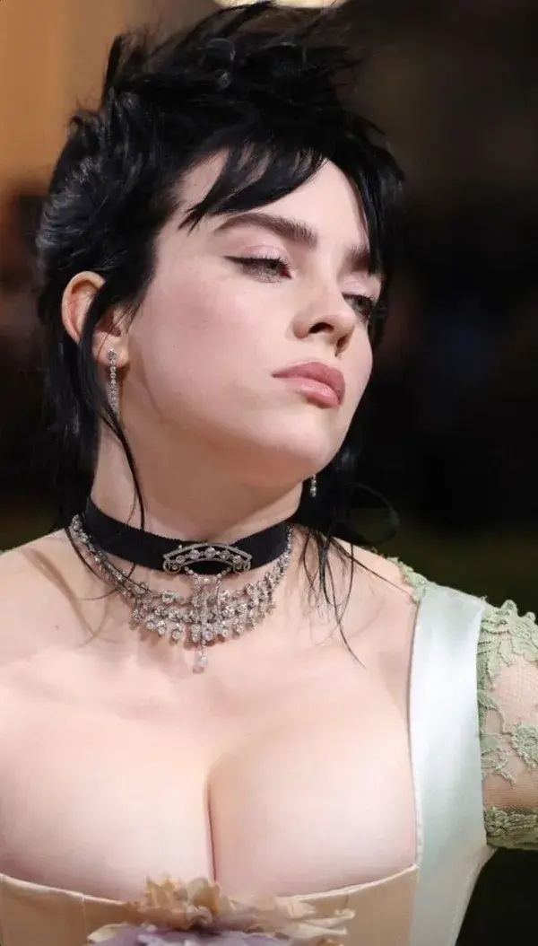 Billie at the Met Gala in the Metropolitan Museum of Art in New York City, New York today 🤍