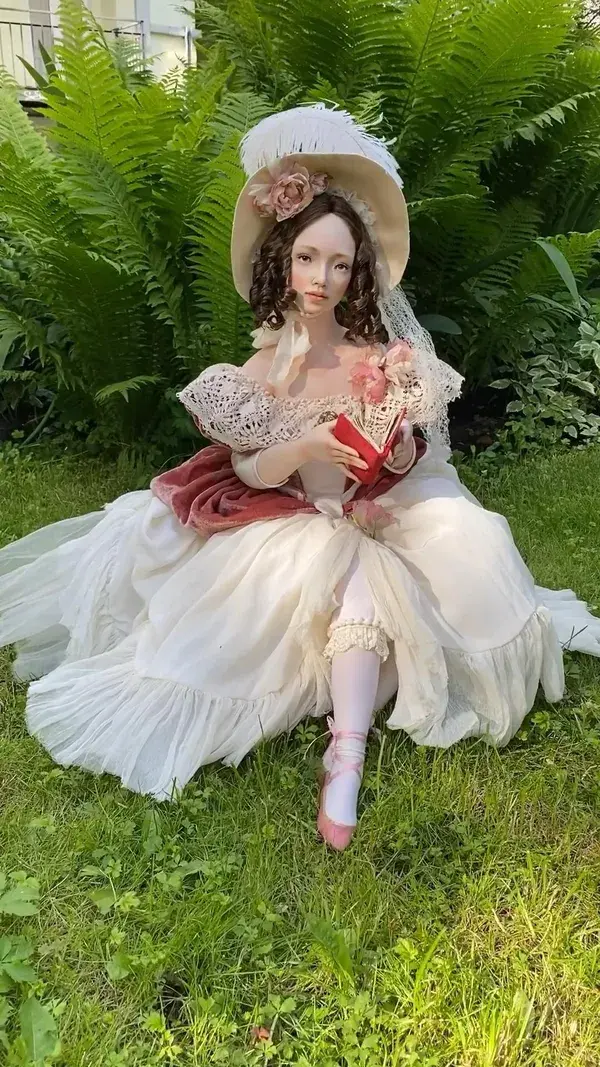 Костюм для авторской куклы. Dress for ooak doll