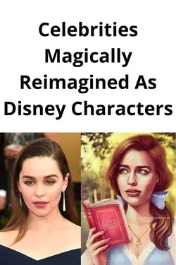 Celebrities Magically Reimagined As Disney Characters (1)