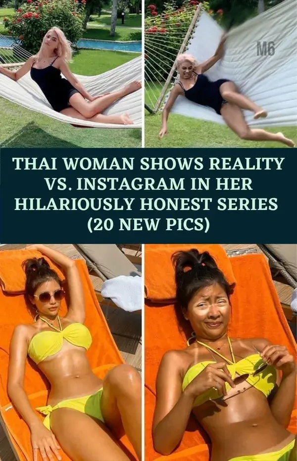 Thai Woman Shows Reality Vs. Instagram In Her Hilariously Honest Series (20 New Pics)