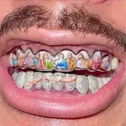 Last Supper Teeth - Dental Art