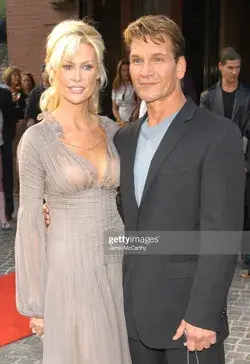 Alison Doody and Patrick Swayze