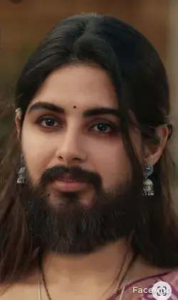 Beardwoman of South India