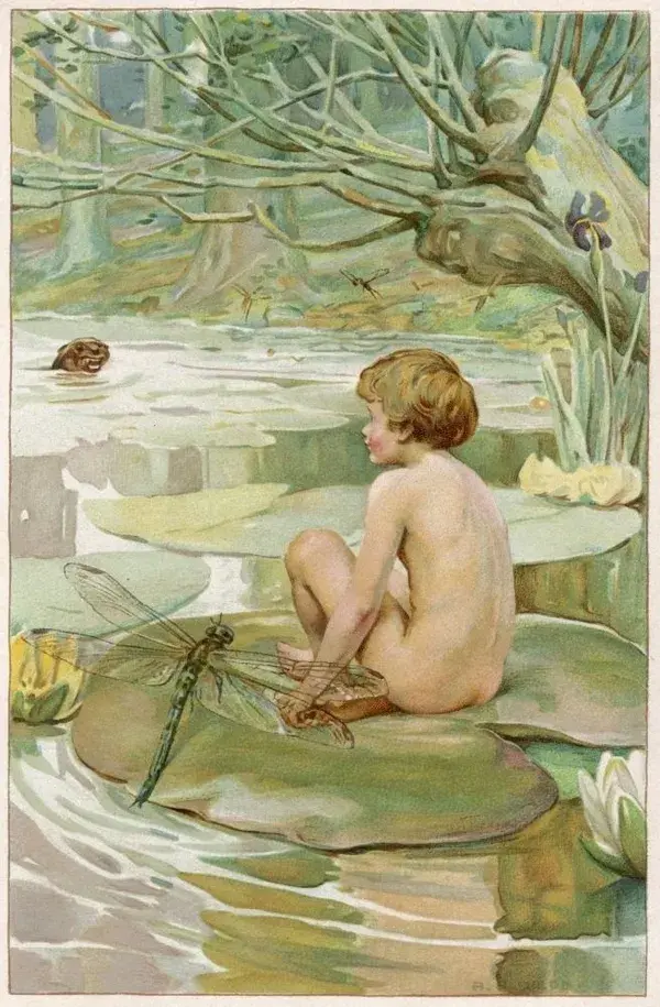 Water Babies / Tom Poster Print By Mary Evans Picture Library - Item # VARMEL10127472 - 24 x 36