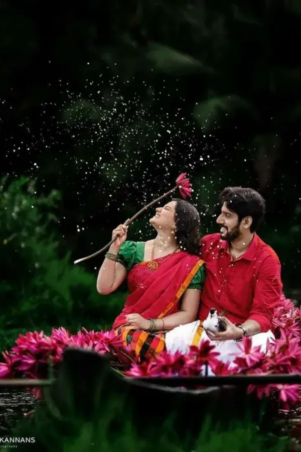 25+ Unique Pre Wedding Shoot for South Indian Couples