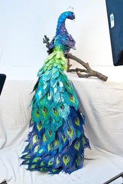 Paper Craft Peacock -