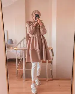 Floral abaya