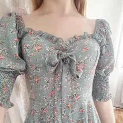 Vintage flower dress