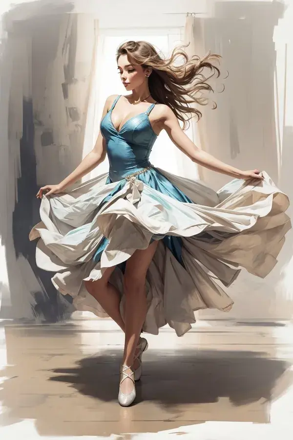 Dancing girl