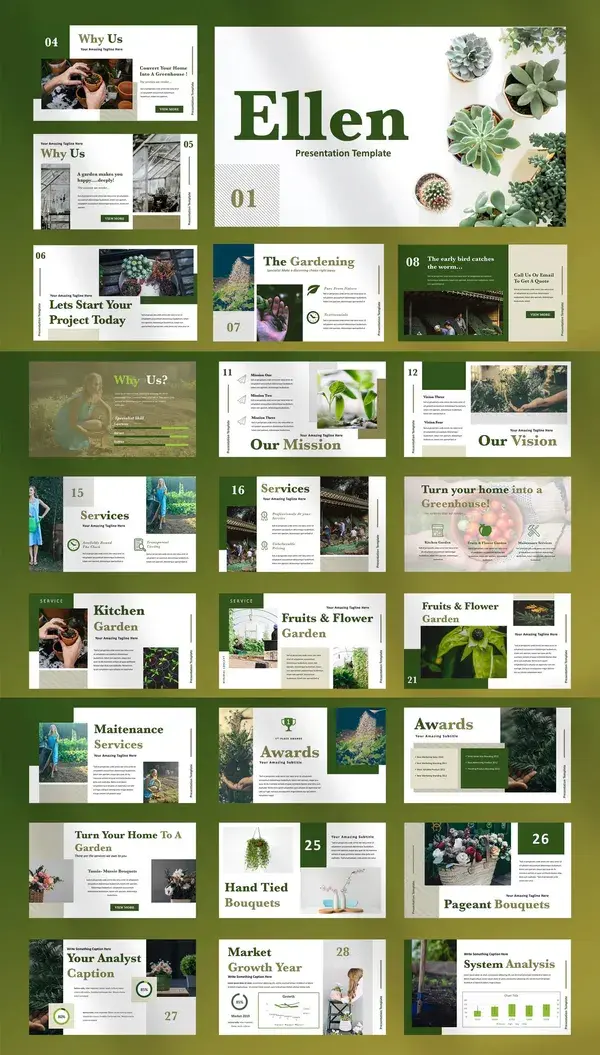 Home Gardening PowerPoint