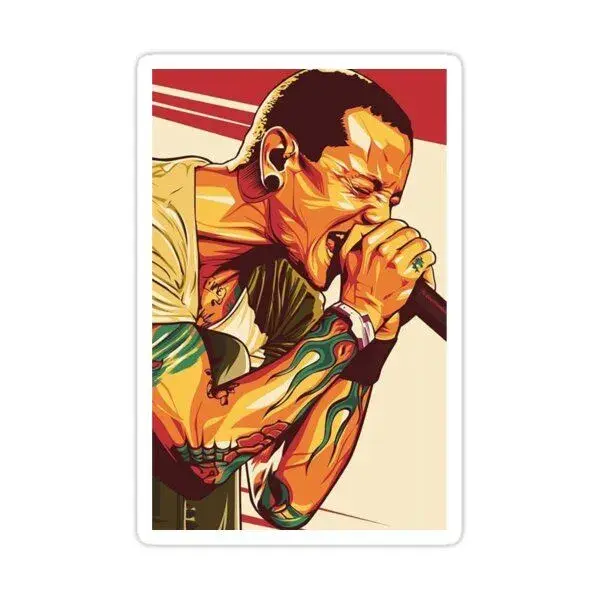 Chester Bennington Sticker by frederickshrop