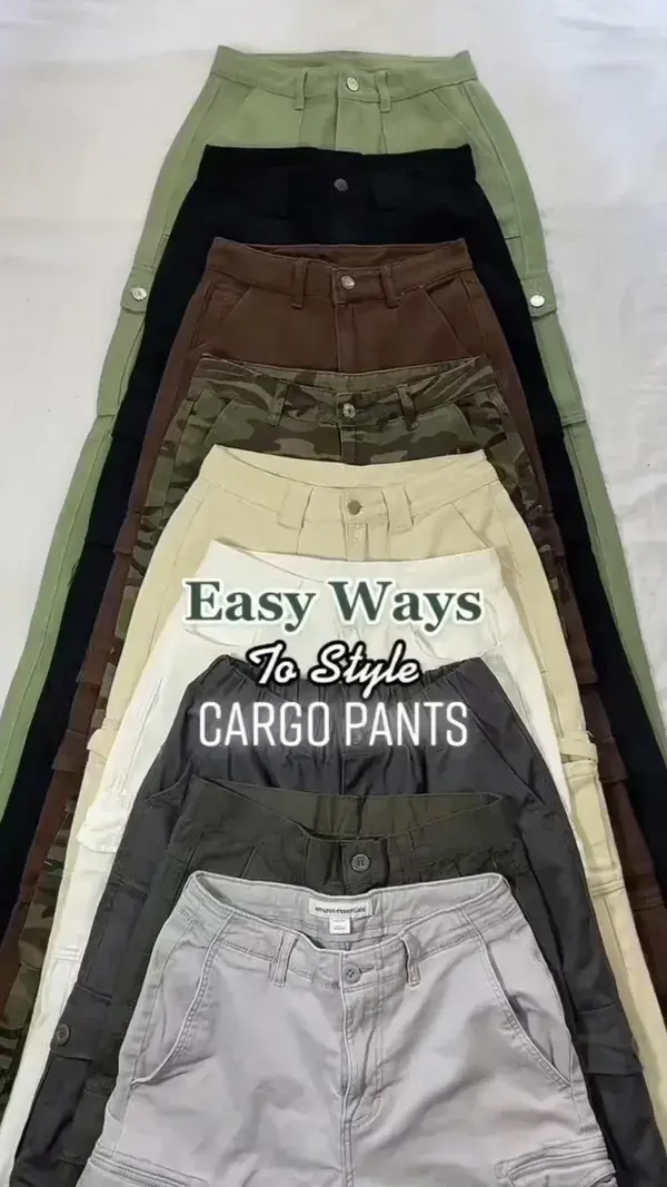 Styling cargo pants for girls