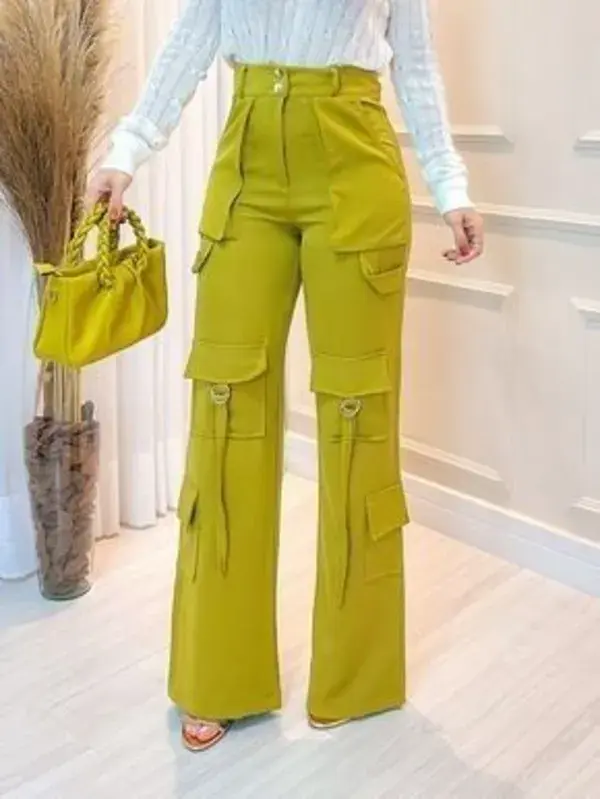 Gorgeous woman cargo pants shop now