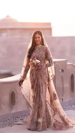 Katrina Kaif In Sabyasachi Saree