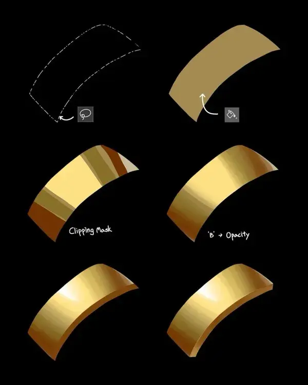 How To Draw A Gold