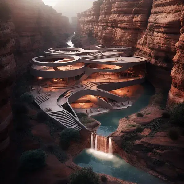 Neocosmic Ai Architecture: Residential Dams