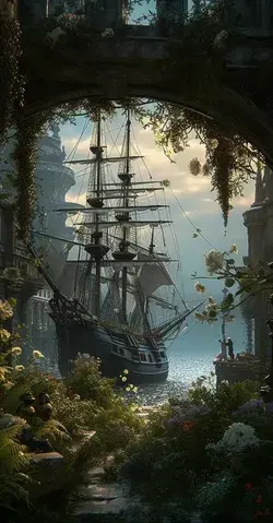 Pirate Ship Wallpaper