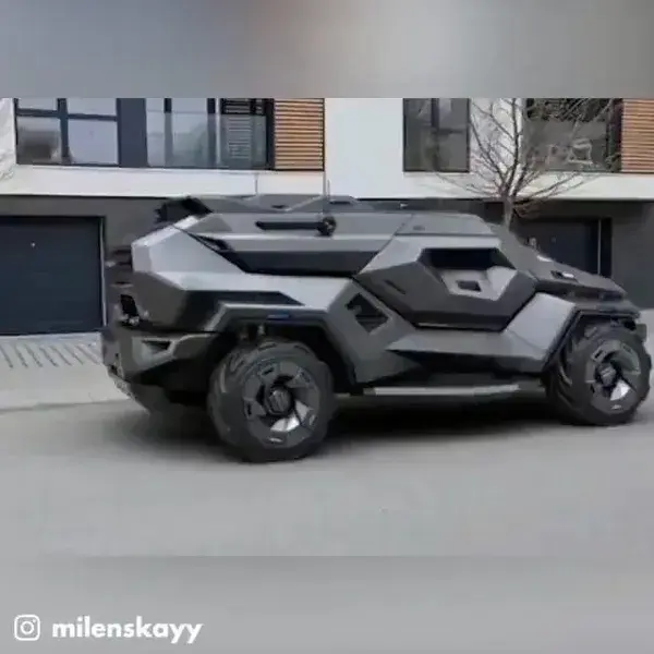 Armortruck SUV designed by Milen Ivanov,