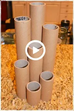 Amazing Ways To Recycling cardboard craft step by step | Room Decor Craft - YouTube