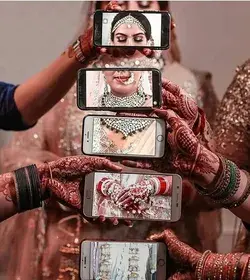 Unique Way Of Bridal Portrait