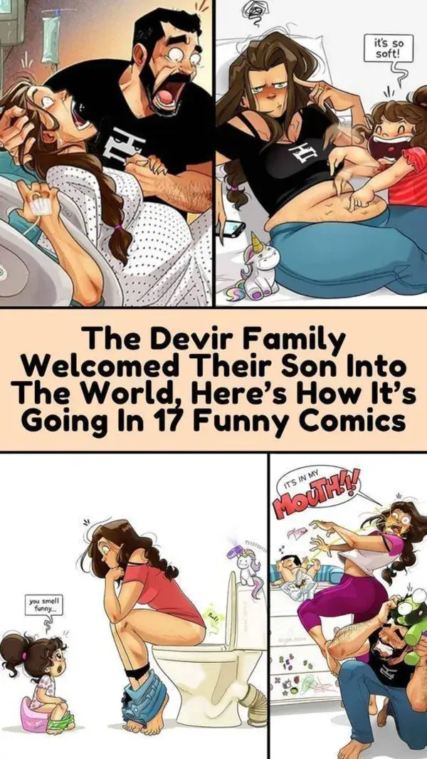 The Devir Family Welcomed Their Son Into The World, Here’s How It’s Going In 17 Funny Comics