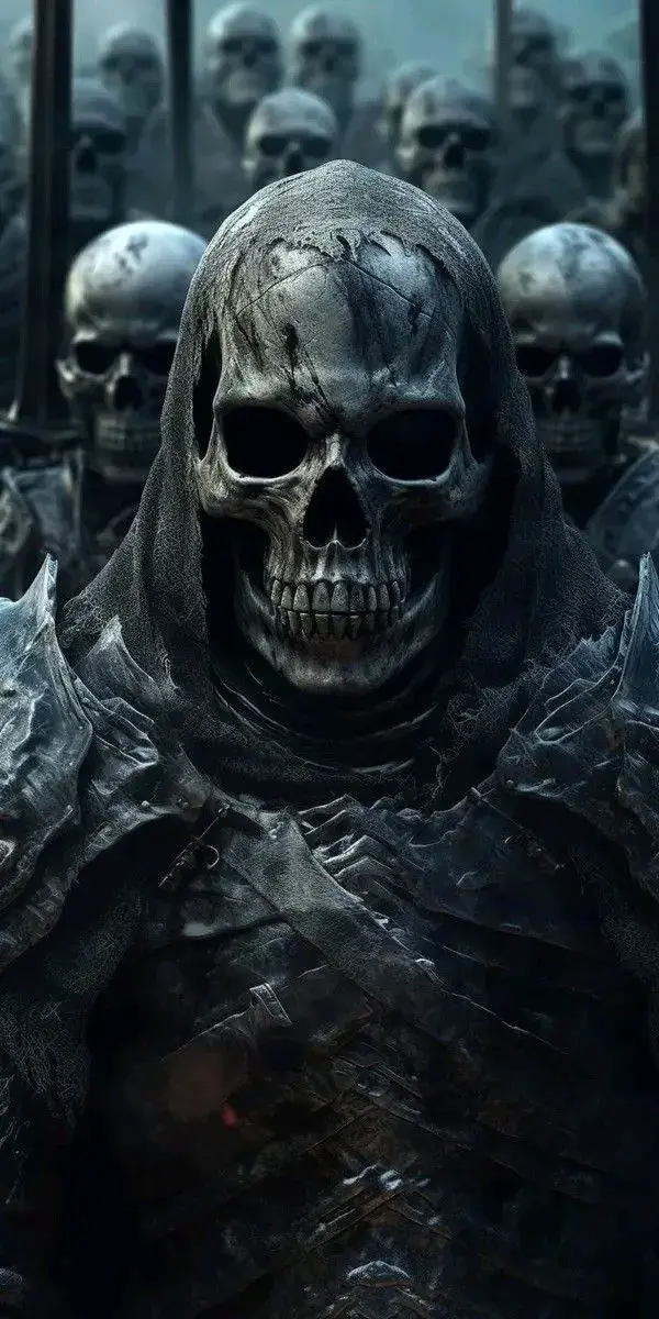 Army Of War Skull