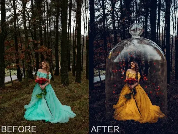 Beauty and the Beast Editing Tutorial - Adam Bird Photography