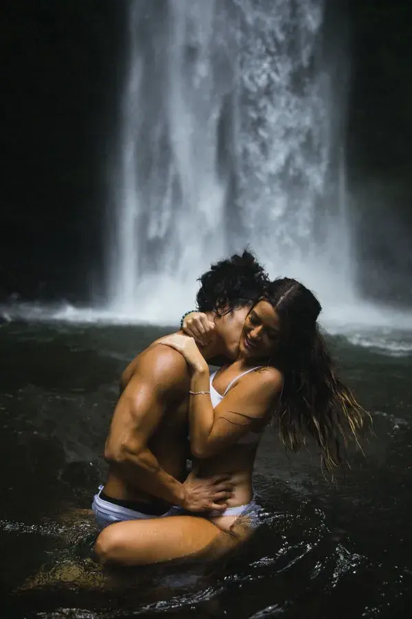 A sweet, random couple in Bali let me photograph them and OMG!!