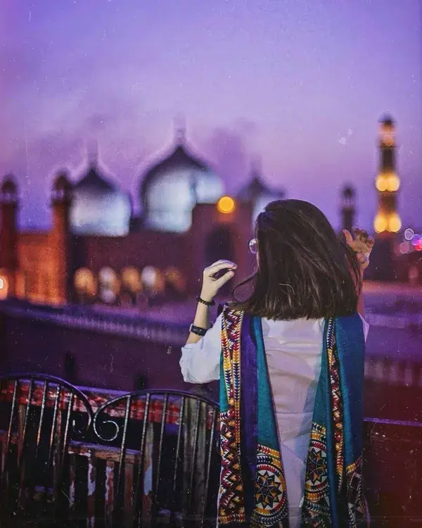 Badshahi masjid Lahore view