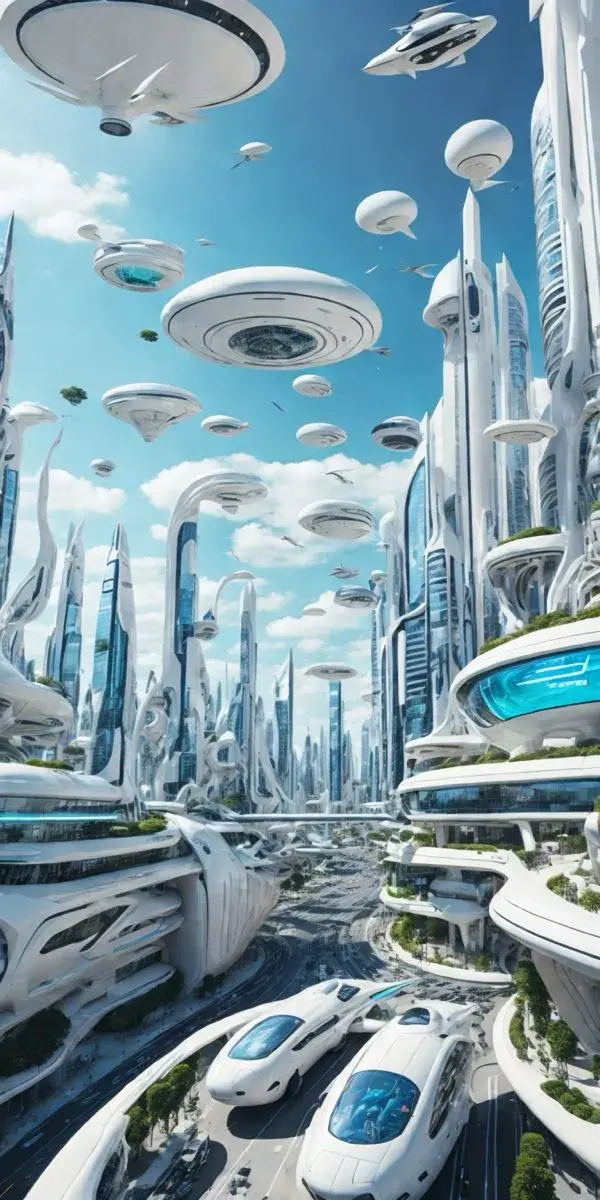 Futuristic City In The City