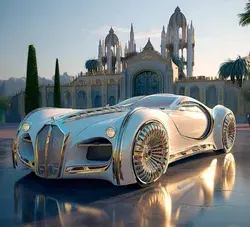 FUTURISTIC LUXURY CAR