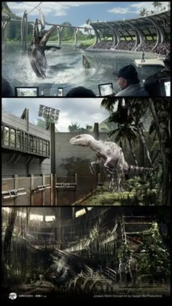 Jurassic World Concept Art by Gadget-Bot Productions | Concept Art World