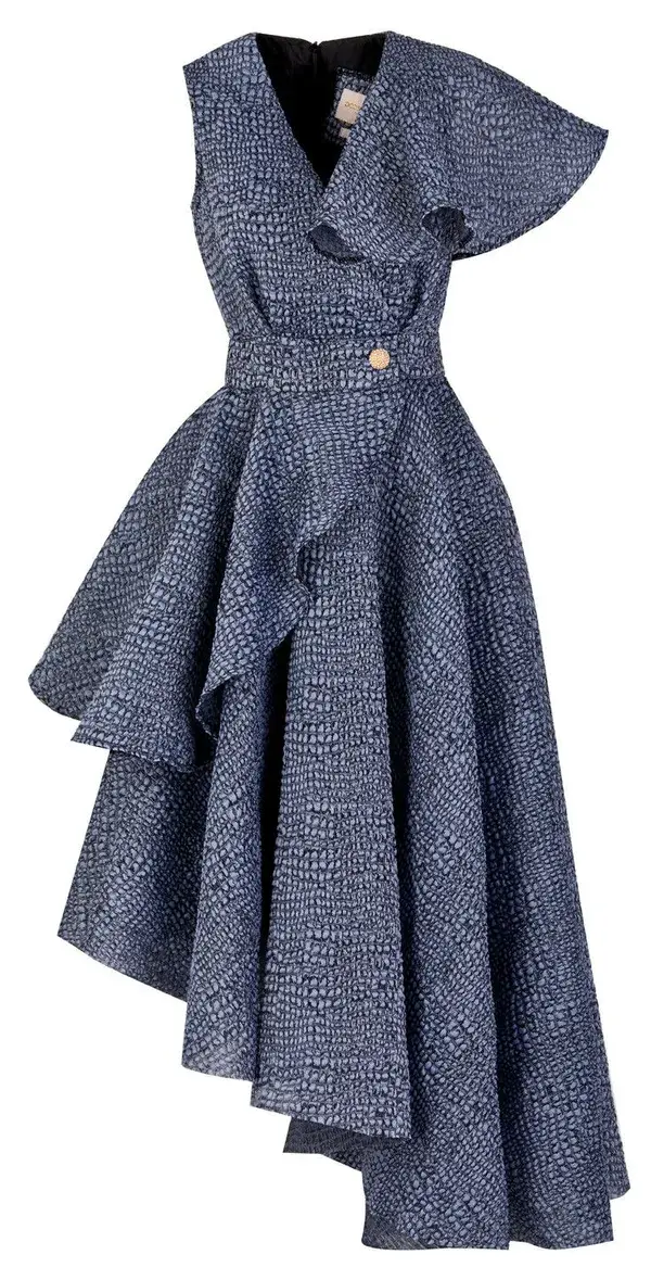 POCA & POCA Shop Women | SS20 LOOK 08 BLUE DRESS