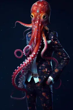 Squid flamboyant