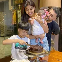 Shilpa Shetty Celebrates Birthday With NEWBORN Baby Girl, Hubby, Son & Other Family Members