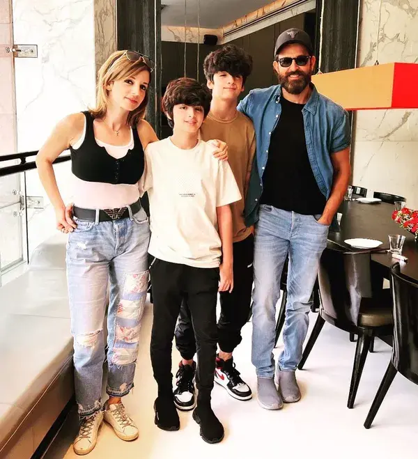 Hrithik Roshan Celebrates Son, Hridhaan's 14th Birthday With Ex-Wife, Sussanne Khan And Hrehaan