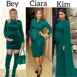 Love them three, which one is your fav. look? 
#beyounce #ciara# kim