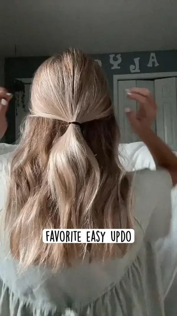 favorite easy updo