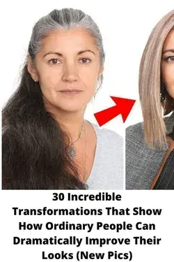 30 Incredible Transformations That Show How Ordinary People Can Dramatically Improve Their Looks