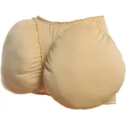 Adult Butt Cheeks Costume Accessory - One Size, Beige - 1 Pc.