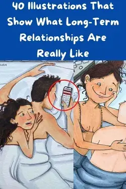 40 Illustrations That Show What Long-Term Relationships Are Really Like