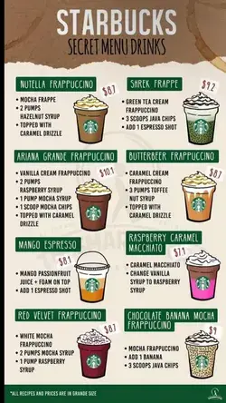 Starbucks drink you must try🤩🤩