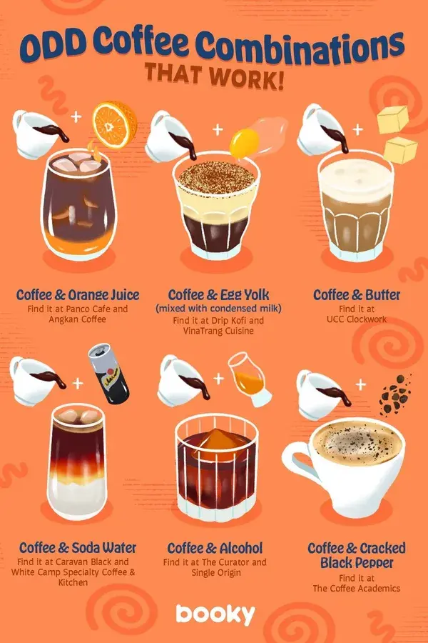 Odd Coffee Combinations That Work!